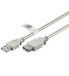 Фото #2 товара Wentronic USB Verl AA 500 HiSpeedCert 2.0 5m - 5 m - USB A - USB A - Male/Female - Grey