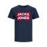 ფოტო #1 პროდუქტის JACK & JONES Corp Logo 3 Pack short sleeve T-shirt