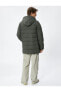 Фото #4 товара Куртка мужская Koton Respect Life Утепленная с капюшоном