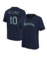 ფოტო #1 პროდუქტის Big Boys Jarred Kelenic Navy Seattle Mariners Player Name and Number T-shirt