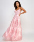 Фото #6 товара Juniors' Embellished Sweetheart-Neck Gown, Created for Macy's