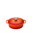 Фото #1 товара 2.75-Qt. Signature Enameled Cast Iron Oval Dutch Oven