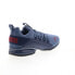 Фото #15 товара Puma Axelion Refresh 37791109 Mens Blue Canvas Athletic Running Shoes