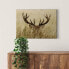 Wandbild Hirsch Watchful Deer