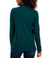 Фото #3 товара Women's Logo Long-Sleeve Polo Shirt