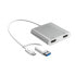 Фото #1 товара j5create USB-C TO Dual HDMI - Adapter - Digital