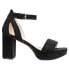 Фото #1 товара CL by Laundry Gaily Metallic Platform Womens Black Dress Sandals IGAS02FIE-90Z