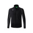 Толстовка Erima Liga Star Polyester Training Full Zip Черно-белый, 140 cm - фото #2