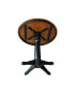 Фото #4 товара 36" Round Top Pedestal Table - 34.9"H