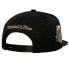 MENS MITCHELL & NESS NBA WITH LOVE SNAPBACK HWC SPURS - BLACK