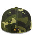 Фото #5 товара Men's Camo Detroit Tigers 2022 Armed Forces Day On-Field Low Profile 59FIFTY Fitted Hat