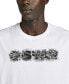 Фото #6 товара Men's Short Sleeve Crewneck Distressed Logo T-Shirt