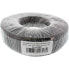 Фото #2 товара InLine Modular Cable 4 Wire Ribbon Cable black 100m ring
