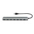 Фото #9 товара USB-концентратор LogiLink UA0308 - USB 3.2 Gen 1 (3.1 Gen 1) Type-A - 5000 Mbit/s - Grey - Aluminium - CE - RoHS