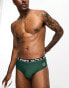 Фото #3 товара Jack & Jones Intelligence double waistband swimming trunks in green