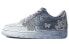 Фото #2 товара 【定制球鞋】 Nike Air Force 1 Low 07 空军一号 白色 浸染 反光蝴蝶 低帮 板鞋 男款 灰色 / Кроссовки Nike Air Force CW2288-111