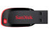 SanDisk Cruzer Blade - 16 GB - USB Type-A - 2.0 - Capless - 2.5 g - Black - Red