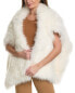 Michael Kors Collection Shearling Wrap Vest Women's Xs