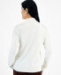 Фото #2 товара Women's Cozy Mock-Neck Long-Sleeve Sweater, Created for Macy's