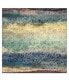 'Ocean Tide' Abstract Canvas Wall Art - 20" x 20"