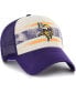 ფოტო #2 პროდუქტის Men's Cream Minnesota Vikings Breakout MVP Trucker Adjustable Hat