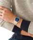 ფოტო #5 პროდუქტის Men's Heritage Automatic Two-Tone Stainless Steel Bracelet Watch 43mm