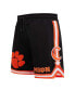 Фото #3 товара Men's Black Clemson Tigers Classic Shorts