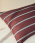 Striped cotton cushion cover x tensira