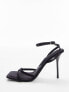 Фото #1 товара Topshop Dakota strappy heeled sandal in black