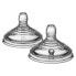 TOMMEE TIPPEE Closer To Nature Easi-Vent Teats X2 Medium Flow