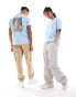 Napapijri Keoni t-shirt in light blue