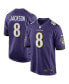 ფოტო #1 პროდუქტის Men's Lamar Jackson Purple Baltimore Ravens Game Jersey