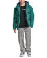 Фото #7 товара Men's Quilted Full-Zip Hooded Puffer Jacket