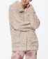 Women's Ultra Soft Faux Fur Patch Pocket Jacket