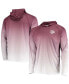 ფოტო #1 პროდუქტის Men's Maroon Texas A M Aggies Terminal Tackle Omni-Shade UPF 50 Long Sleeve Hooded T-shirt