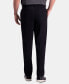 Фото #5 товара Men's Premium Comfort Khaki Classic-Fit 2-Way Stretch Wrinkle Resistant Flat Front Stretch Casual Pants