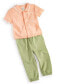 ფოტო #1 პროდუქტის Baby Boys Sweater Polo and Pants, 2 Piece Set, Created for Macy's