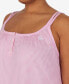 ფოტო #3 პროდუქტის Plus Size Cotton Knit Double-Strap Nightgown