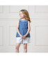 ფოტო #3 პროდუქტის Little Girls Pull-On Flat Front Linen Short