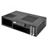 SilverStone SST-ML09B - HTPC - PC - Black - Mini-DTX - Mini-ITX - Acrylic - Plastic - Steel - 7 cm