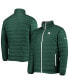 ფოტო #1 პროდუქტის Men's Green Michigan State Spartans Powder Lite Omni-Heat Reflective Full-Zip Jacket