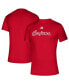 Фото #1 товара Men's Red Louisiana Ragin' Cajuns Vault Script Creator T-shirt