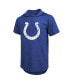 Фото #3 товара Men's Threads Matt Ryan Royal Indianapolis Colts Player Name & Number Short Sleeve Hoodie T-shirt