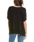 Фото #2 товара Project Social T Dalette Scoop Rib T-Shirt Women's Black Xs