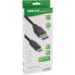 InLine USB 3.2 Gen.1x2 Cable - USB-C male / USB-A male - black - 0.3m