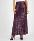 Women's Sequin Maxi Skirt