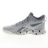 Reebok Zig Encore Mens Gray Synthetic Lace Up Lifestyle Sneakers Shoes