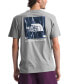 Фото #1 товара Men's Box Logo Crewneck Short-Sleeve T-Shirt