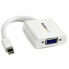 Mini DisplayPort to VGA Adapter Startech MDP2VGAW White Black 0,12 m