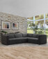Фото #9 товара Kyle 3 Piece Stain-Resistant Fabric Sectional
